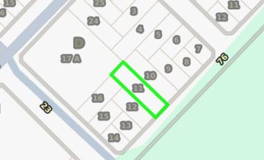 Terreno en venta - 550mts2 - Necochea