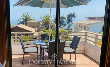 Arriendo por noche en febrero,  casa a pasos de la playa