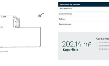 Local Comercial en Arriendo en Av. Andrés Bello // Metro Pedro de Valdivia // Providencia