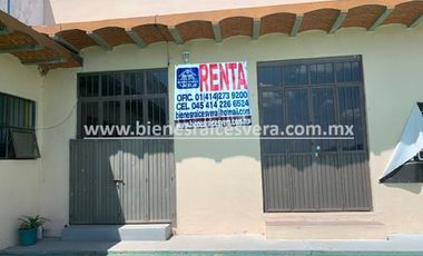 BODEGA EN RENTA  A LA ENTRADA DE FRACCIONAMIENTO  ROGER