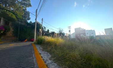 .TERRENO EN VENTA CON SEGURIDAD EN PRADERAS DE SAN MATEO, NAUCALPAN DE JUÁREZ