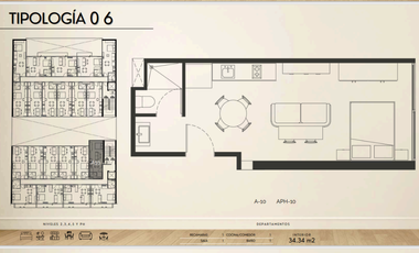 PRE VENTA DE DEPARTAMENTO CON BALCÓN