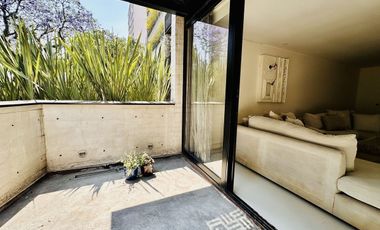 VENTA DE DEPARTAMENTO CON TERRAZA EN LOMAS DE CHAPULTEPEC
