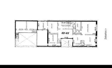 Casa de 3 dormitorios en planta alta con terraza y parrilla