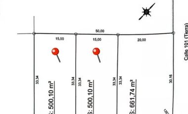 Terreno en venta - 500Mts2 - Necochea