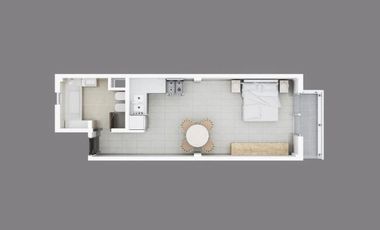Departamento a estrenar en venta - 1 dormitorio 1 baño - 44mts2 - La Plata [Emprendimiento]