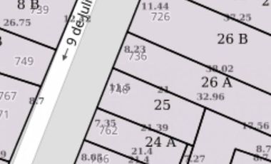 Amplia Propiedad céntrica FRENTE 11,5 MTRS