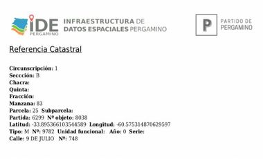 Amplia Propiedad céntrica FRENTE 11,5 MTRS