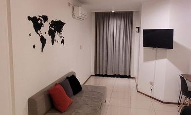 Departamento amoblado 1 dormitorio con balcón en General Paz