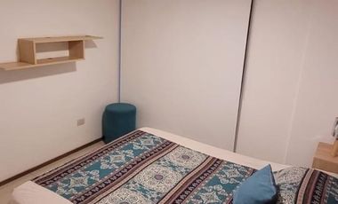 Departamento amoblado 1 dormitorio con balcón en General Paz
