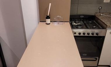 Departamento amoblado 1 dormitorio con balcón en General Paz