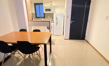 Departamento amoblado 1 dormitorio con balcón en General Paz