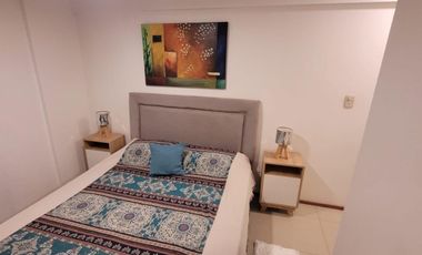 Departamento amoblado 1 dormitorio con balcón en General Paz