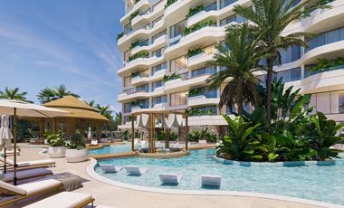 DEPARTAMENTO  FRENTE AL MAR, EN SANTA CLARA, YUCATAN