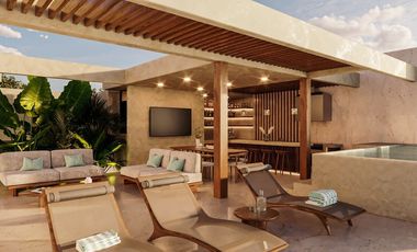 DEPARTAMENTO  FRENTE AL MAR, EN SANTA CLARA, YUCATAN