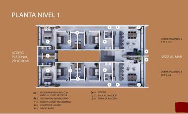 DEPARTAMENTO FRENTE AL MAR, EQUIPADO Y DE LUJO CON PANLES SOLARES EN TELCHAC