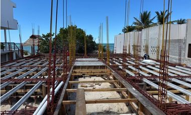 DEPARTAMENTO FRENTE AL MAR, EQUIPADO Y DE LUJO CON PANLES SOLARES EN TELCHAC