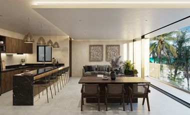 DEPARTAMENTO FRENTE AL MAR, EQUIPADO Y DE LUJO CON PANLES SOLARES EN TELCHAC