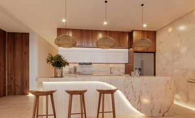 EN VENTA, DEPARTAMENTO, CON VISTA AL MAR, EN SANTA CLARA YUCATAN