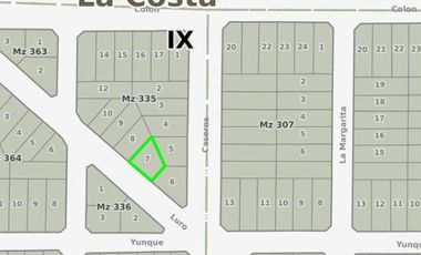 Terreno en venta - 514Mts2 - Nueva Atlantis