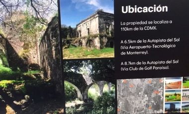 VENTA TERRENO PARA DESARROLLADORES EDO DE MORELOS