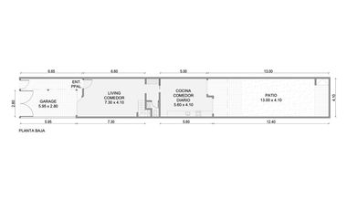 Venta Duplex 5 ambientes en Martinez