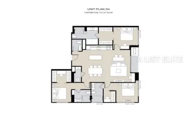 3 Bedroom 3 Bathroom Condo in Muniq Langsuan, Bangkok