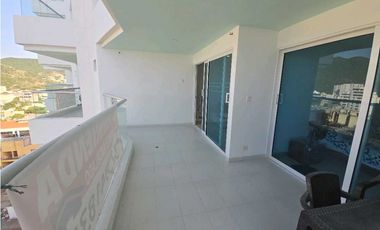 Arriendo apartamento amoblado en Rodadero Sur - SMR