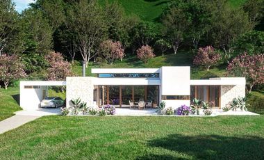 Lotes y casa campestres