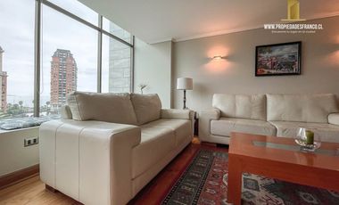 ARRIENDO DIARIO AMPLIO DEPTO TERRAZA PISCINA VIÑA 6 PERSONAS