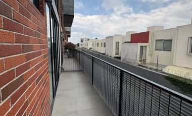 Loft en Renta en La Radial, San Andrés Cholula – Moderno y con Terraza