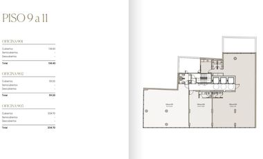 ALQUILER OFICINA 203,40 M2 A ESTRENAR - TRIBUNALES