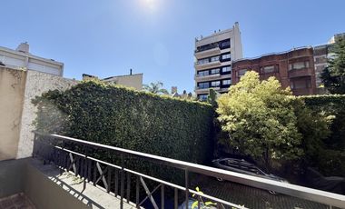 Monoambiente con terraza y cochera en alquiler en Saavedra