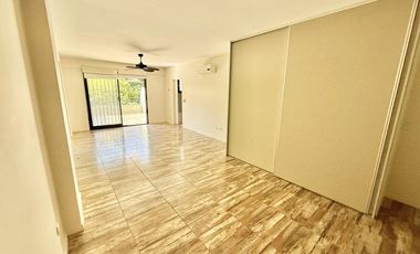 Monoambiente con terraza y cochera en alquiler en Saavedra