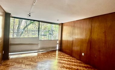 RENTA DEPARTAMENTO FRENTE A PARQUE MEXICO, HIPODROMO