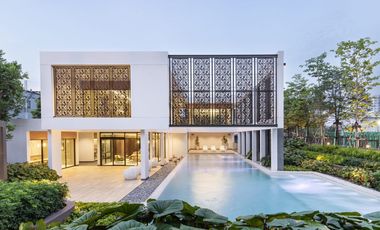 3-story townhouse, Maison 168 Muang Thong project, modern design house. Muang Thong Thani location, close to the expressway, convenient travel, suitab
