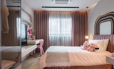 3-story townhouse, Maison 168 Muang Thong project, modern design house. Muang Thong Thani location, close to the expressway, convenient travel, suitab
