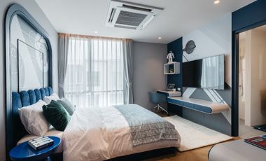 3-story townhouse, Maison 168 Muang Thong project, modern design house. Muang Thong Thani location, close to the expressway, convenient travel, suitab