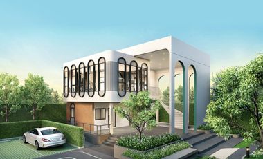 Townhome Maison 168 Ladprao 101, modern design townhome. Location in the heart of Lat Phrao Close to community areas, convenient travel, can enter and