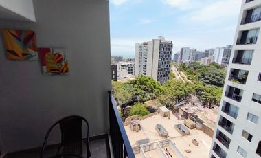 Alquiler de Ensueño: Loft de Lujo con Balcón y Vista al Mar en Estudio 4, Barranco