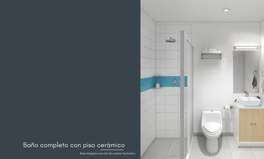 Departamento 38m2 de 1 Recamara con balcon Entrega inmediata