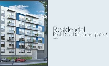 Departamento 38m2 de 1 Recamara con balcon Entrega inmediata