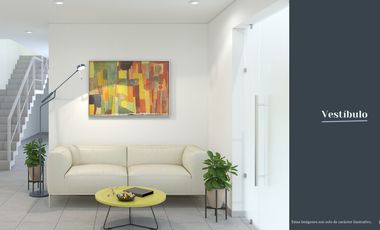 Departamento 55m2 de 1 Recamara con terraza