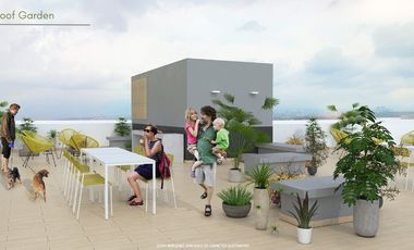 Departamento 55m2 de 1 Recamara con terraza