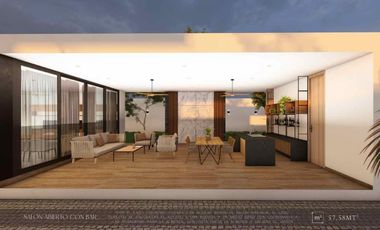 CASA EN VENTA MERIDA, KIKTEIL, 1 PLANTA, A 4 MESES.