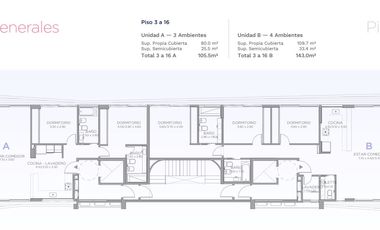 Maintower - exclusivo 4 ambientes con palier privado y amenities- Vicente lopez