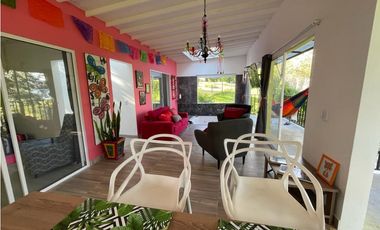 CASA  EN VENTA  COPACABANA VEREDA LA VETA TOTALMENTE AMOBLADA