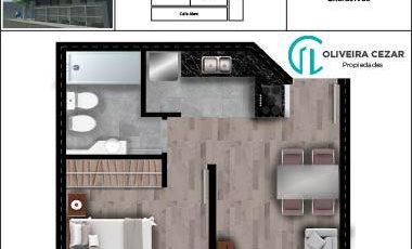 Costa 9 - Alem 1597 - Unidad 07-03 - 2 dormitorios con Balcon esquinero