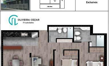 Costa 9 - Alem 1597 - Unidad 04-03 - 2 dormitorios con Balcon esquinero