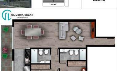 Costa 9 - Alem 1597 - Unidad 04-03 - 2 dormitorios con Balcon esquinero